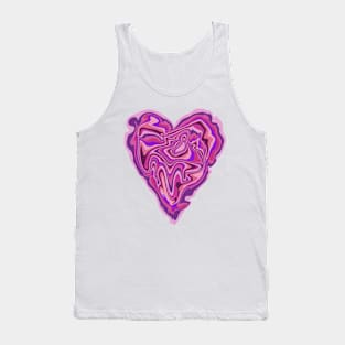 Valentines Day Feels - Upset Heart Tank Top